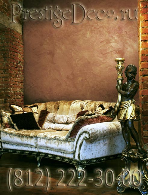 Фото венецианской штукатурки в интерьерах коттеджей